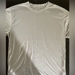 Silver Synthetic T-shirt